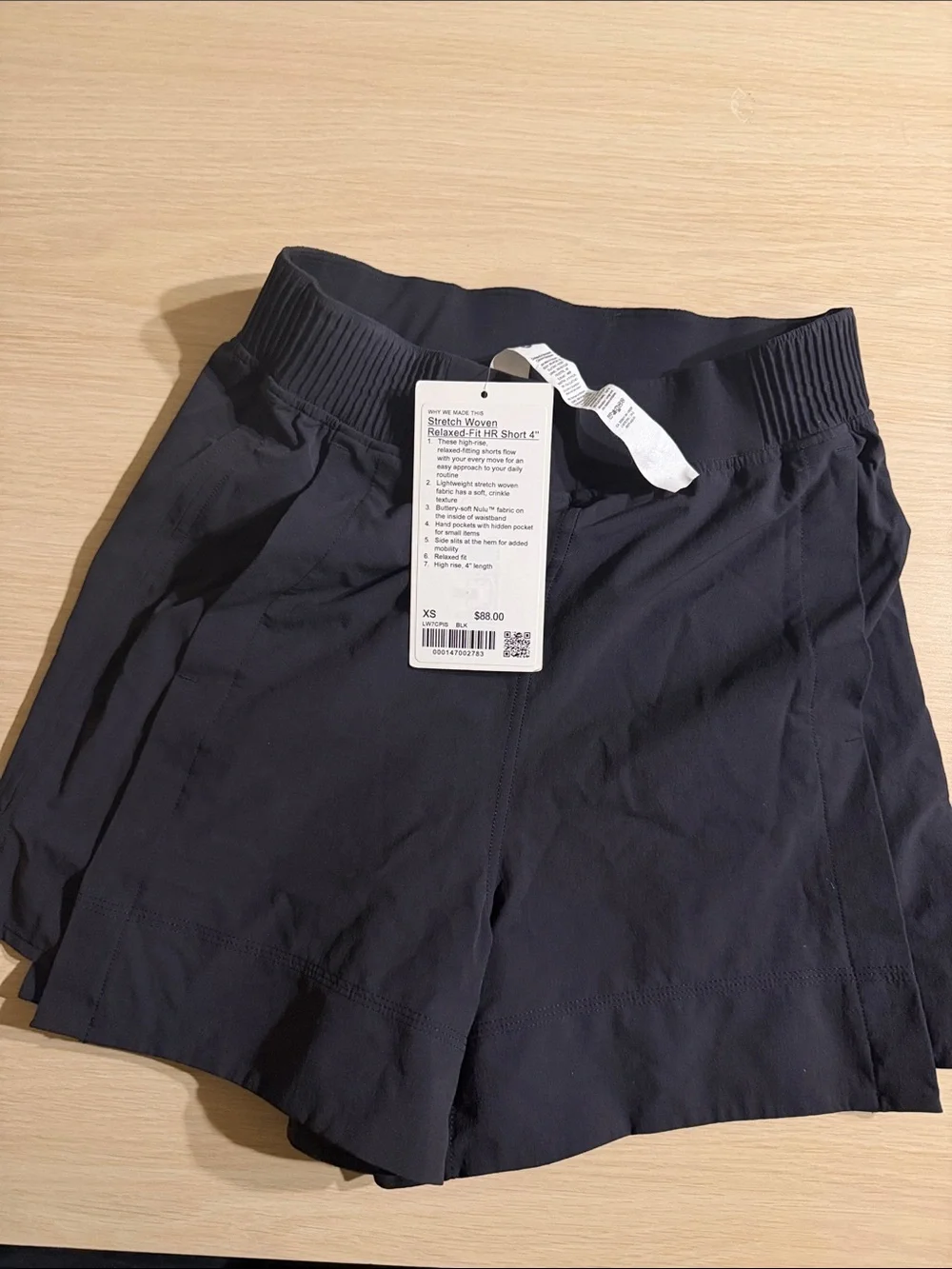 Lululemon 4” Pull-On Women's Shorts in Black